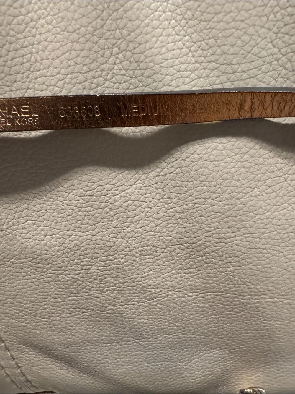 Michael Kors Quilted Leather belt Bag with Gold Hardware